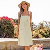 Women's Stylish Suspender Dress with Pockets and Tie Straps - Cupshe - 3 of 4