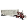 First Gear DCP 1/64 Peterbilt 359 Sleeper & Wilson Vintage Livestock Trailer, 2024 NFTM 60-1844 - 2 of 4