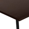 Monarch Specialties Computer Desk Home Office Corner Storage Shelves 48InchL L Shape Work Laptop Metal Laminate Brown Black Contemporary Modern - 4 of 4