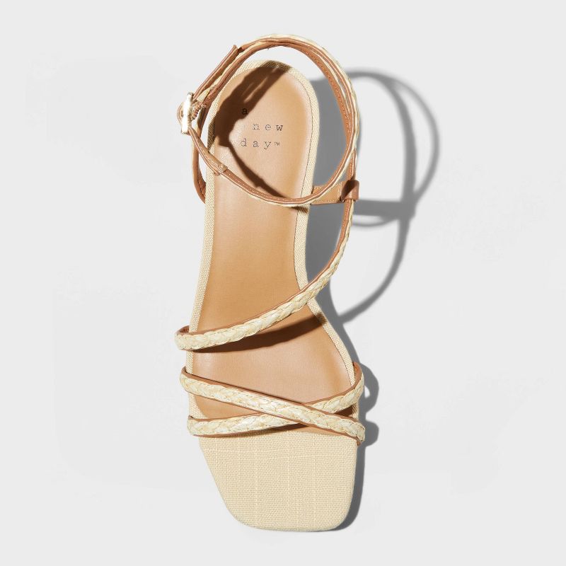 Women's Irena Strappy Heels - A New Day™, 4 of 13