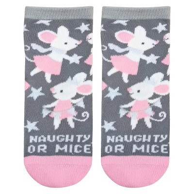 thumbnail interactive-video image 1 of Stephen Joseph, Unisex Kids Crew Toddler Holiday Socks Bee, Large 1 of 9