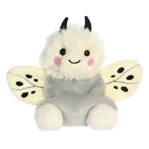 Aurora Mini Astra Moth Palm Pals Adorable Stuffed Animal White 5" - 1 of 4