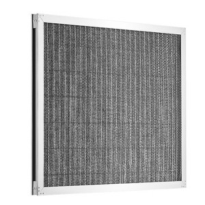 VEVOR Electrostatic Air Filter, 16x20x1 inch Washable & Reusable Aluminum AC/HVAC Furnace Filter, MERV 8 ,(Actual Size: 15.5 x 19.75 x 0.82 in),Gray - 1 of 4