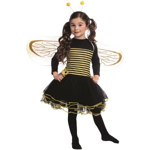 Dress Up America Bumblebee Dress Costume for Girls - 1 of 2