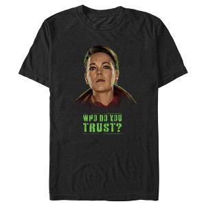 Men's Marvel: Secret Invasion Sonya Falsworth Who Do You Trust T-Shirt - 1 of 4