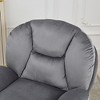 CAVINAS Modern Accent Swivel Chair with Ottoman Rocking Chair Upholstered Sofa Chair for Living Room - 2 of 4