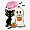 Women's Lost Gods Halloween Treat Friends T-Shirt - 2 of 4