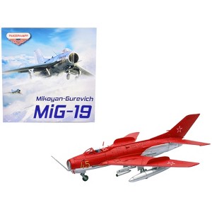 Mikoyan-Gurevich MiG-19S Farmer C Fighter Aircraft "Yellow 45" "Wing" Series  1/72 Diecast Model by Panzerkampf - 1 of 4