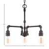 Toltec Lighting Vintage 3 - Light Chandelier in  Dark Granite - 2 of 2