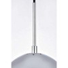 Elegant Lighting Eclipse 7 Lights Chrome Pendant With Clear Glass - 3 of 4