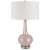 Uttermost Rosa Table Lamp – 29"H Light Pink Glass Base with Crystal Accents and White Hardback Shade - 4 of 4