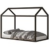 Home Design Perry Twin Solid Wood Canopy Bed - 3 of 3