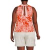 Lands' End Women's Lightweight Jersey Blouson Vneck Tank - 3 of 3