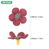 Unique Bargains Silk Decor DIY Wedding Mini Bulk Artificial Daisy Flowers Heads - 3 of 4