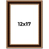 PosterPalooza | Weathered Gold Picture Frame - UV Acrylic, Foam Board Backing, Hanging Hardware - 2 of 4