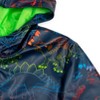 Dinosaur Zip Up Waterproof Hooded Rain Jacket Coat Little Kid to Big Kid - 4 of 4