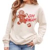 Women's Oh Snap Gingerbread Sweatshirt - Refined Canvas - 2 of 4