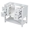 36 Inch Bathroom Vanity, Bathroom Cabinet With 4 Drawers, 2 Soft Closing Doors, Solid Wood Frame - 4 of 4