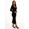 Petal and Pup Womens Elissa Long Sleeve Midi Dress - 3 of 4
