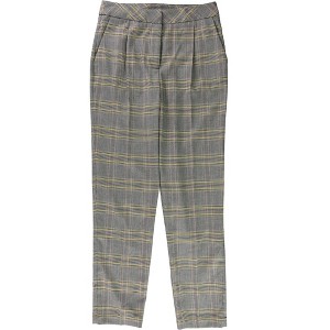 1.STATE Womens Plaid Tapered Casual Trouser Pants - 1 of 2
