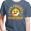 Boys' - Baby Shark - Fish Friends Forever Short Sleeve Graphic T-Shirt - 2 of 4