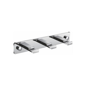 KubeBath Aqua Piazza by KubeBath Robe Hook With 3 Hooks - 1 of 1