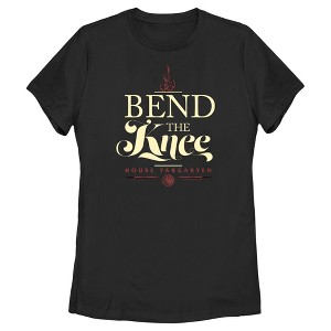 Women's Game of Thrones Bend the Knee T-Shirt - 1 of 4