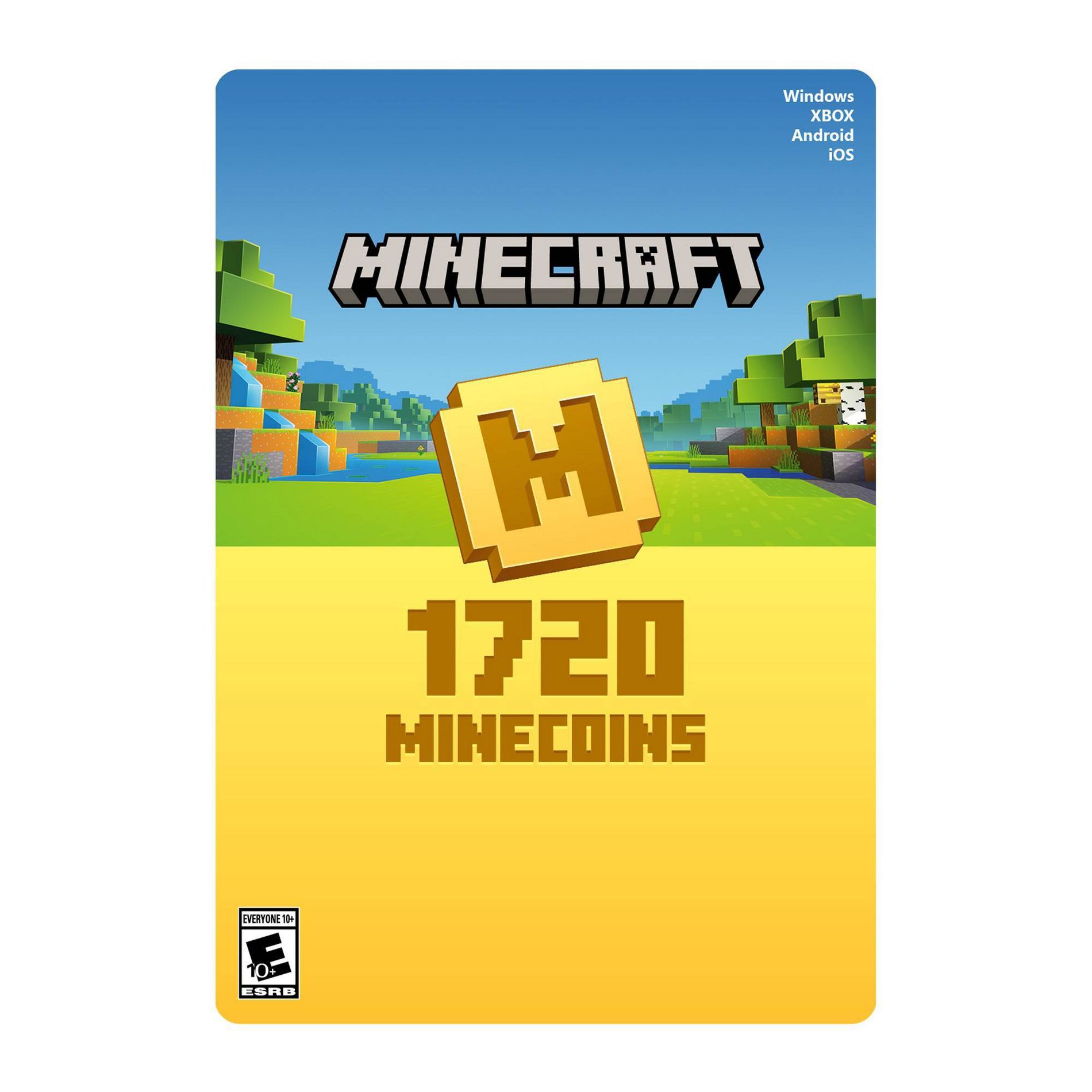 Minecraft Minecoins Pack: 1720 Coins (2026) - XBOX One, XBOX Series X|S (Digital)