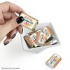 Big Dot of Happiness Happy Grandparents Day - Mini Candy Bar Wrapper Stickers - Grandma & Grandpa Party Small Favors - 40 Count - 2 of 4