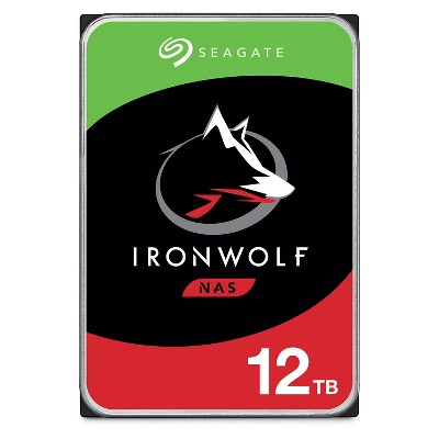 Seagate IronWolf 12TB NAS Internal HDD - CMR 3.5in SATA 7200 RPM (ST12000VN0008)