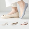 Anna-Kaci Women's Ultra Low Cut No Show Socks with Anti-Slip Silicone Grip and Seamless Toe Protection 4-Pack - 2 of 4