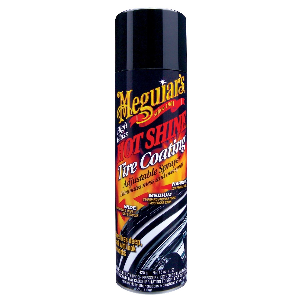 Meguiars Hot Shine Tire Spray Aerosol Pack Of 2 