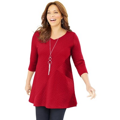Catherines Spliced Cable Tunic