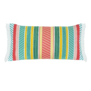 Summertime Stripes Pillow- Levtex Home - 1 of 4