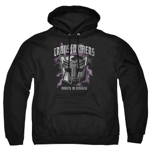 Men's Transformers Evergreen Rock Logo Pull-Over Hoodie - 1 of 4