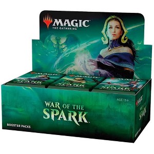 Magic The Gathering Magic: The Gathering War of The Spark Booster Box | 36 Booster Packs | Planeswalker in Every Pack - 1 of 4