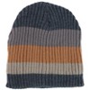CTM Men's Heavy Knit Wool Blend Striped Winter Beanie Hat - 2 of 4
