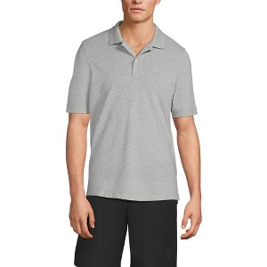 Lands' End School Uniform Young Men's Short Sleeve Mesh Polo Shirt - 1 of 3