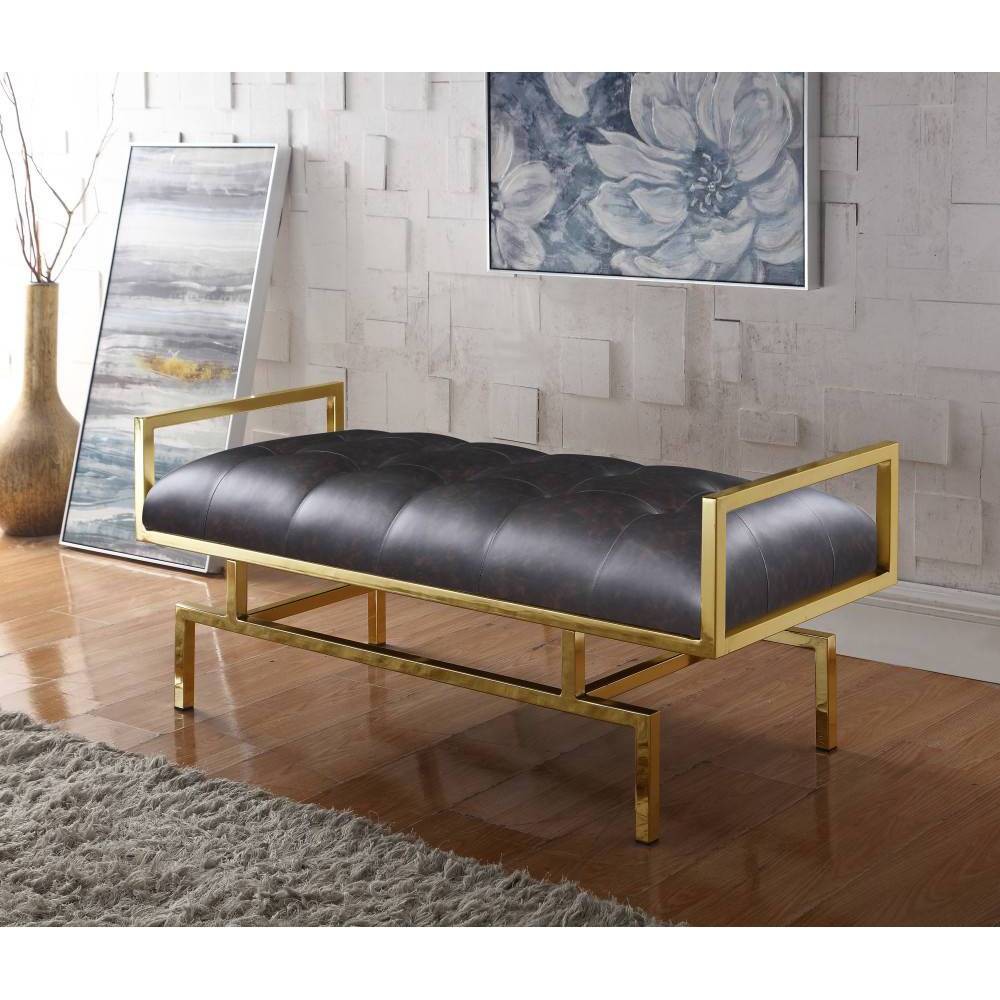 Katharine Bench Brown - Chic Home Design was $409.99 now $245.99 (40.0% off)