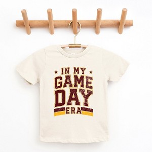 The Juniper Shop In My Game Day Era - Maroon Toddler Short Sleeve Tee - 1 of 3