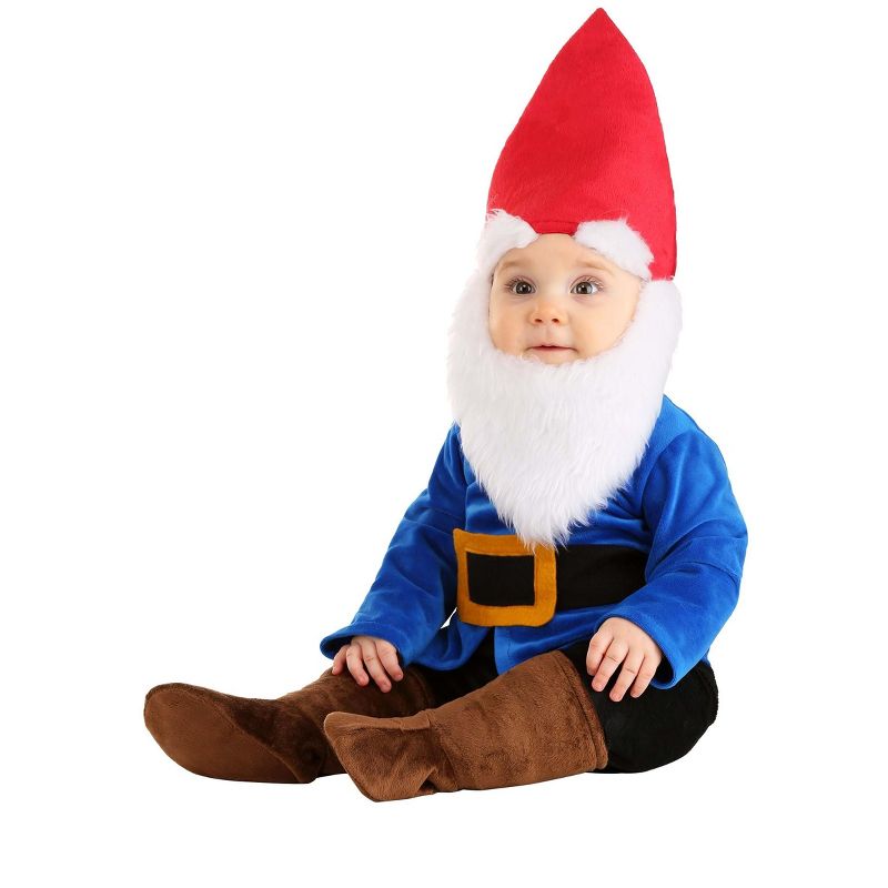 HalloweenCostumes.com Infant Garden Gnome Costume, 4 of 5