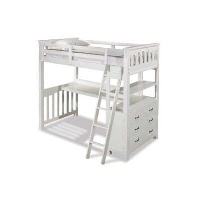 target bunk beds with desk