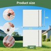 2-Pack Extra Large Plant Covers with Zipper - 10ft x 10ft & 8ft x 8ft White Mesh Netting Bags for Tree & Garden Protection from Birds & Squirrels - 2 of 4