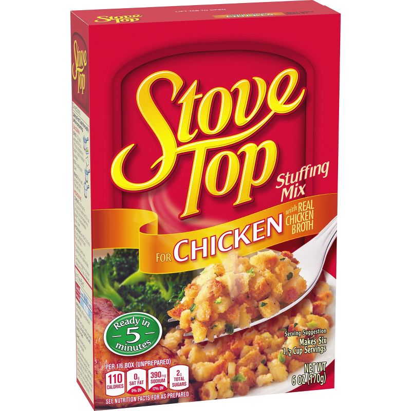 Stove Top Stuffing Mix For Chicken 6oz, 5 of 12