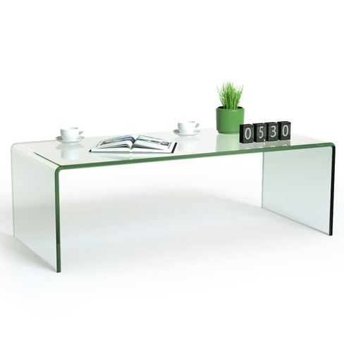 Target glass coffee store table