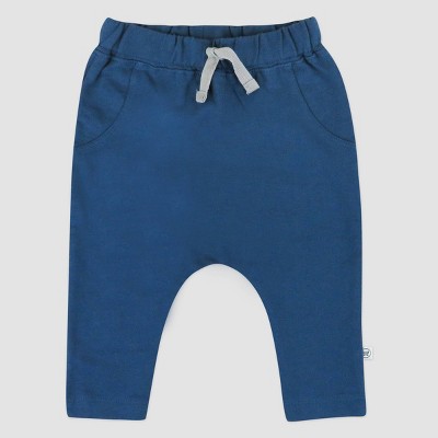 Honest Baby Organic Cotton Sweatpants - Navy Blue 3-6M