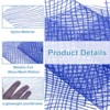 Unique Bargains Sheer Nylon Glitters Wave Mesh Decorative Ribbon Trim 6 Inch 10 Yards - 3 of 4
