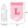 Big Dot of Happiness Last Rodeo - Pink Cowgirl Bachelorette Party Bunting Banner - Party Decorations - Last Rodeo Let's Go Girls - 3 of 4