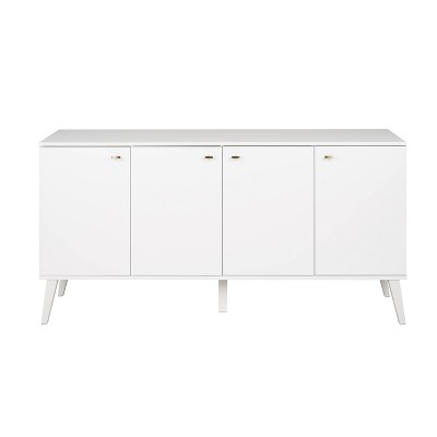 Milo Mid-Century Modern 4 Door Buffet Server - Prepac