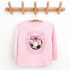 The Juniper Shop Just A Girl Who Loves Soccer Coquette Youth Long Sleeve Tee - 2 of 4